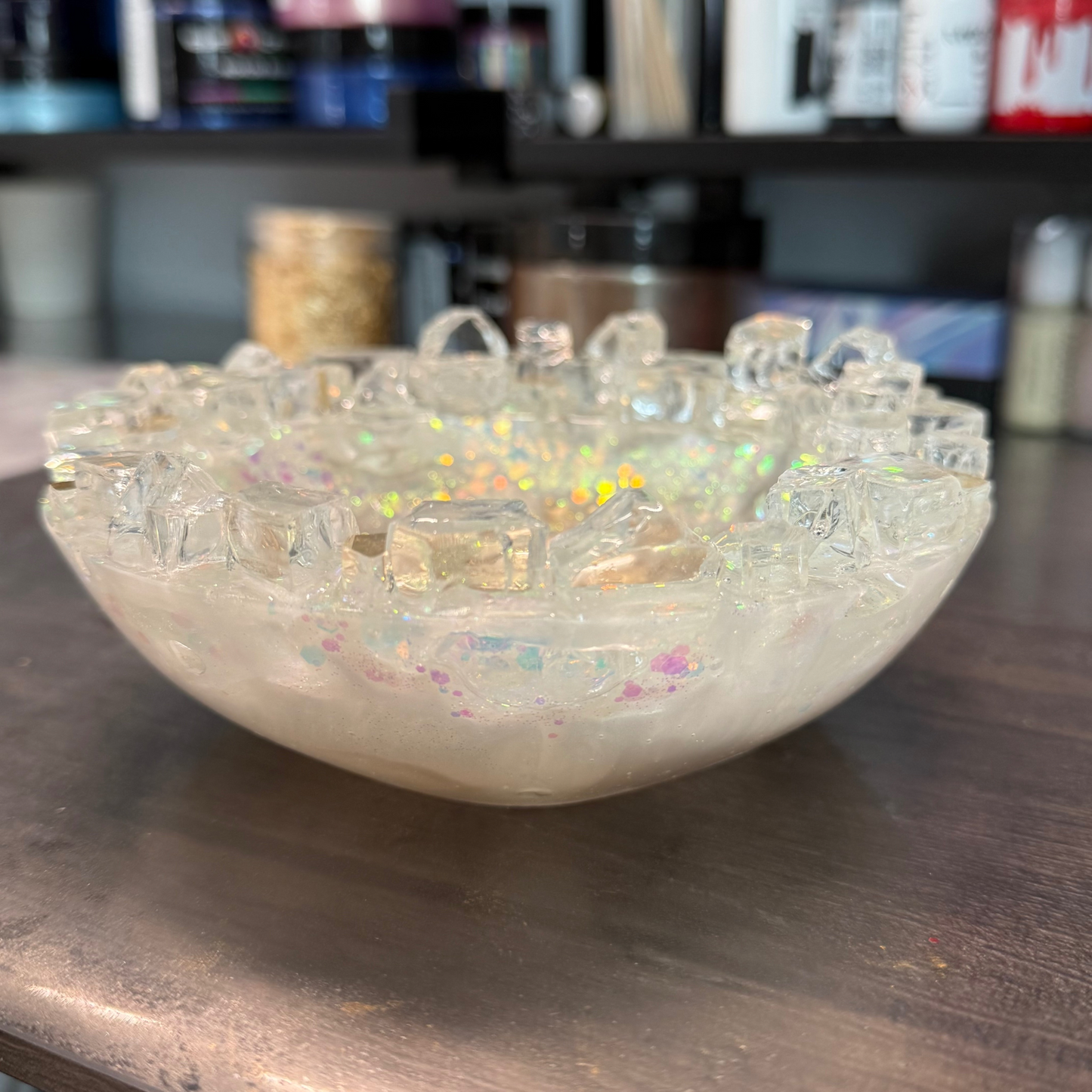 Celestial Opal Inspired Vanity Bowl