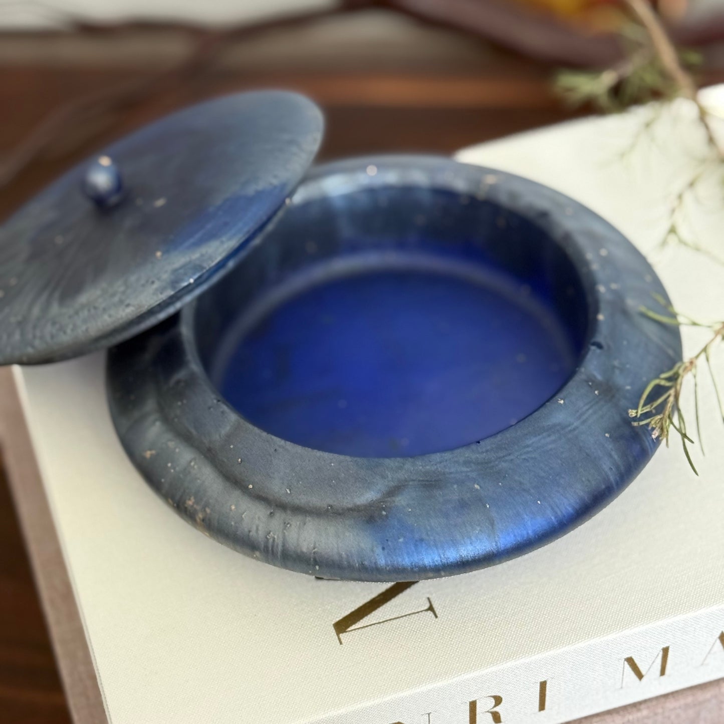 Lapis Inspired Trinket Bowl - Affordable Essentials Collection