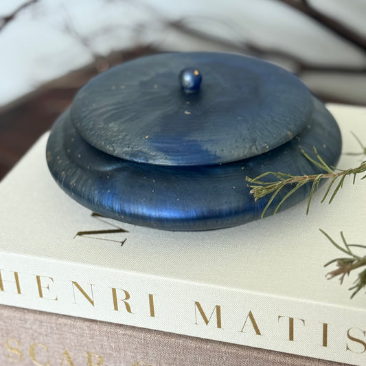 Lapis Inspired Trinket Bowl - Affordable Essentials Collection