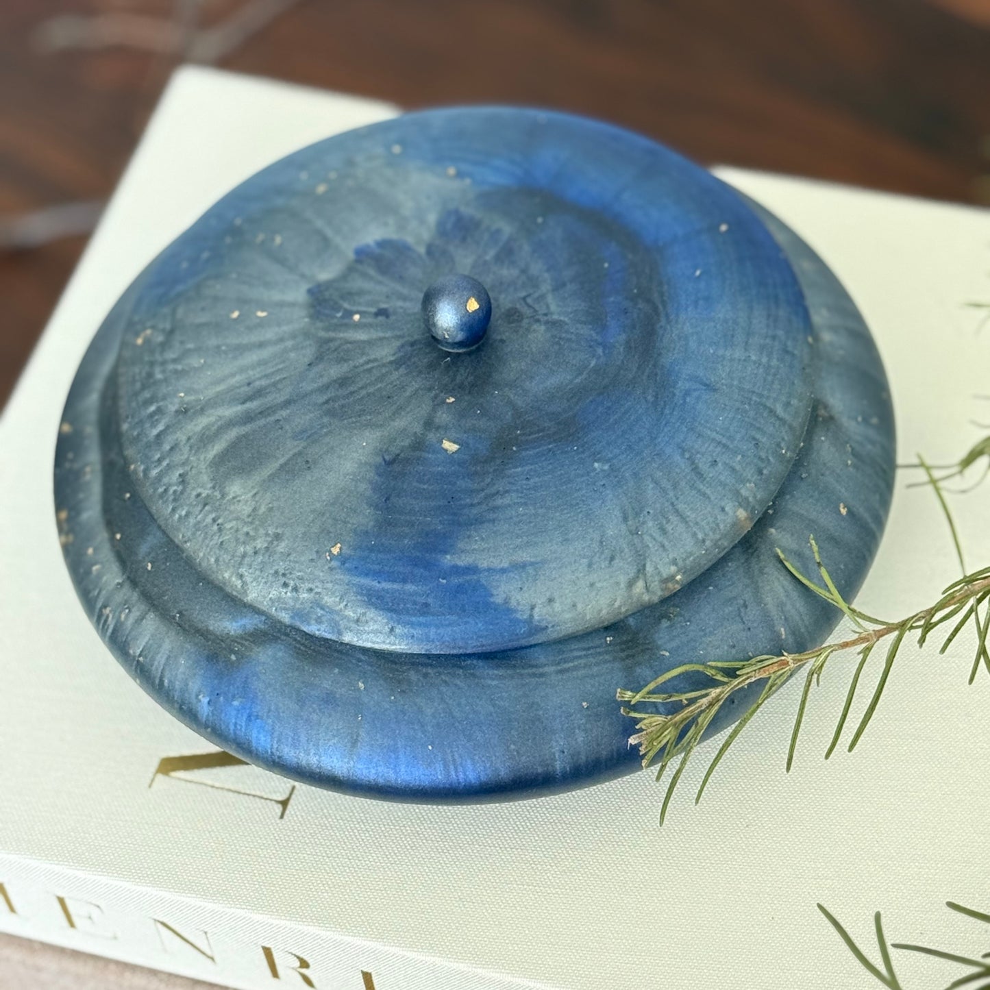 Lapis Inspired Trinket Bowl - Affordable Essentials Collection