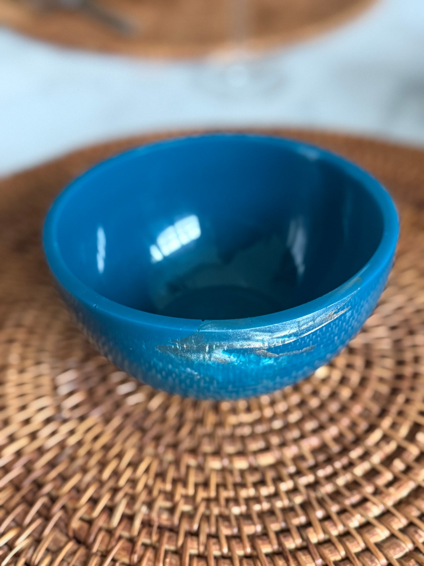 Small Teal Bowl - Affordable Essentials Collection