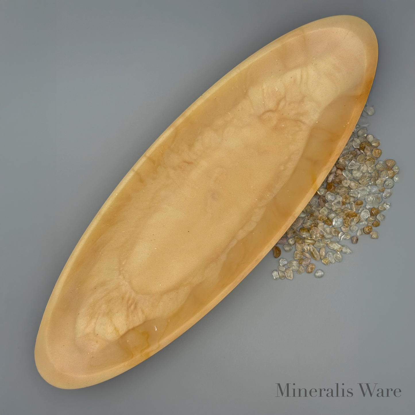 Citrine Inspired Oval Bowl - Affordable Essentials Collection