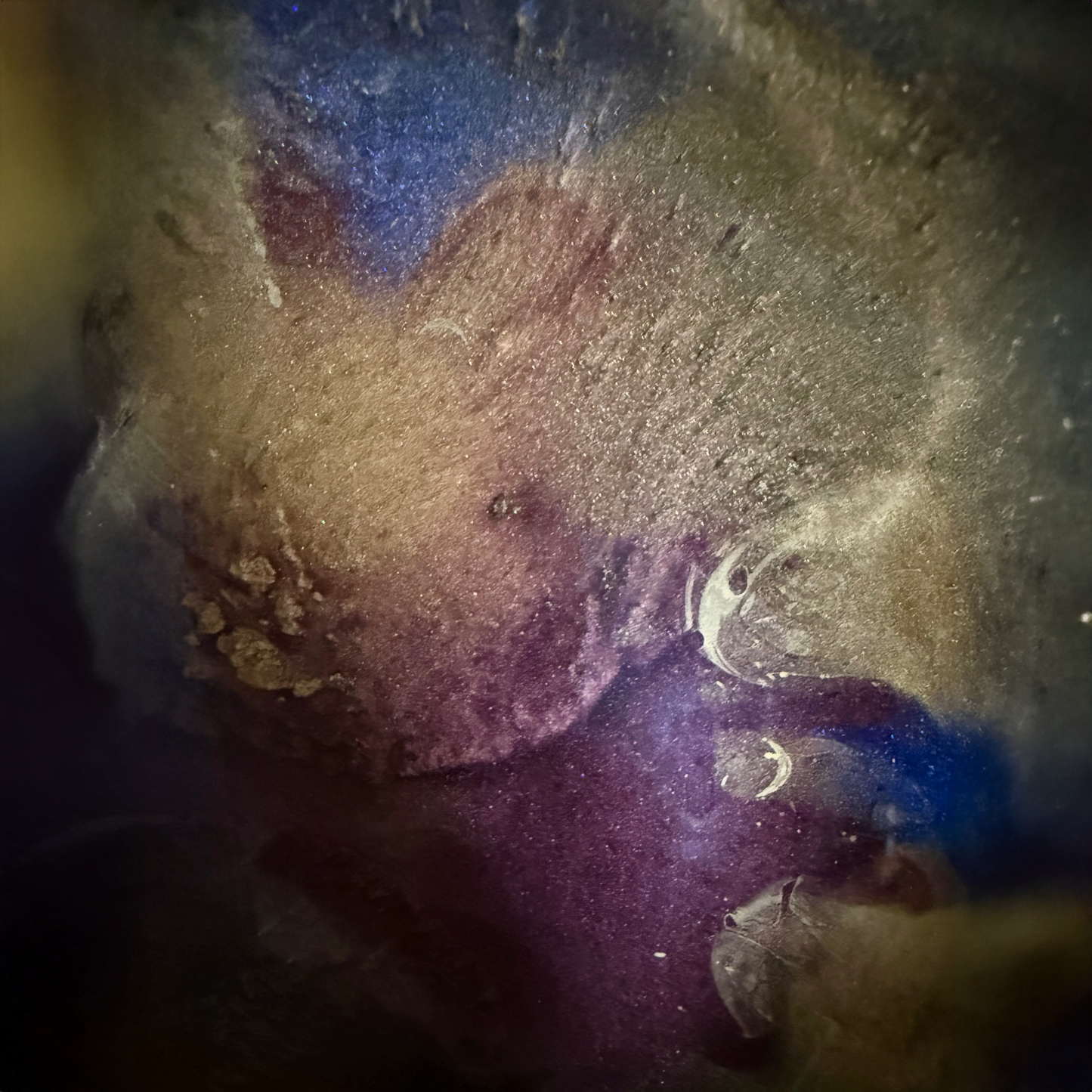 Medium Bronze and Burgundy Bowl with Antique Gold Accents- Affordable Essentials Collection