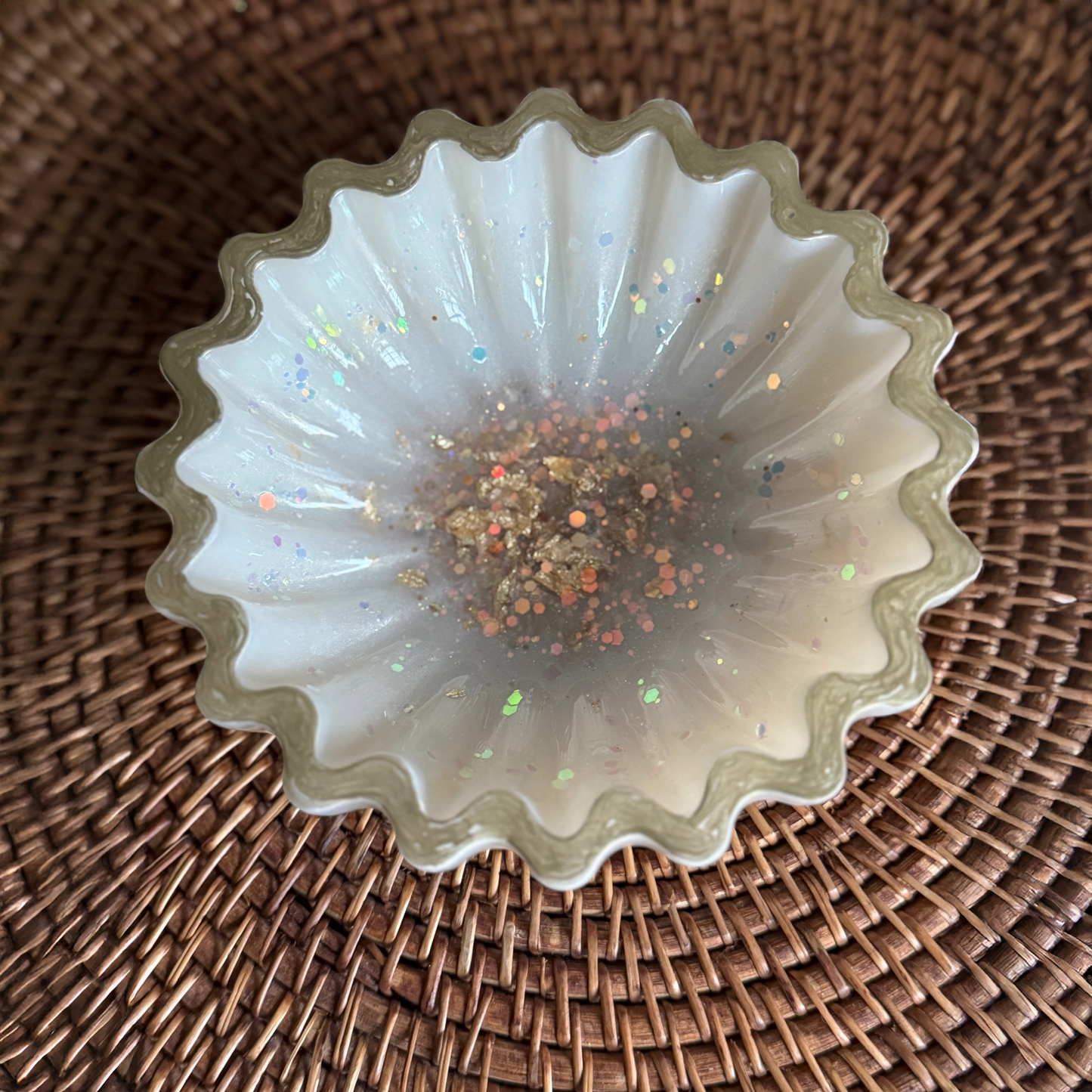 Celestial Opal Inspired Candy Dish