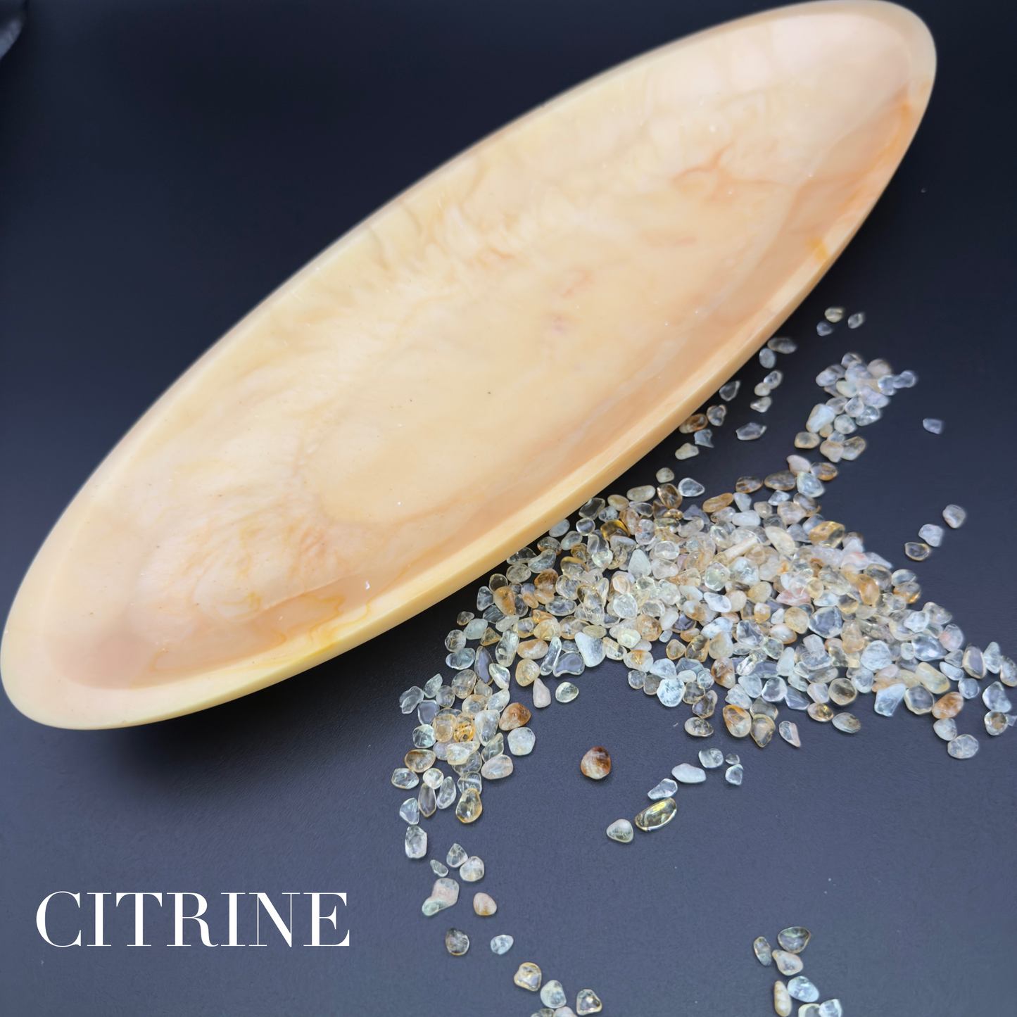 Citrine Inspired Oval Bowl - Affordable Essentials Collection