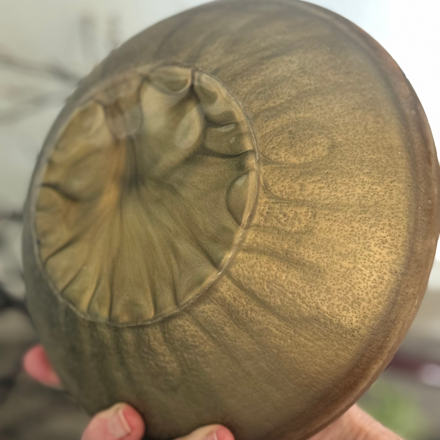 Rustic Gold Bowl with Dragon Skin Effect | Rustic Decorative Bowl for Home Decor