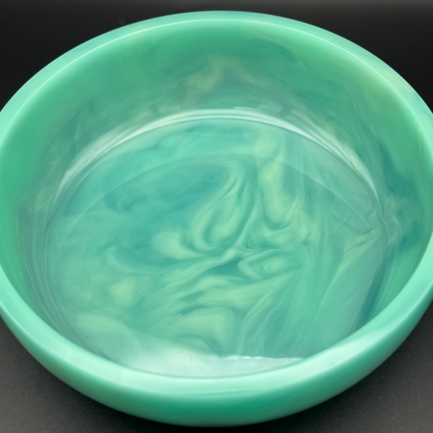 Medium Aquamarine Inspired Bowl | Green-Blue Decorative 8” Bowl for Home Decor