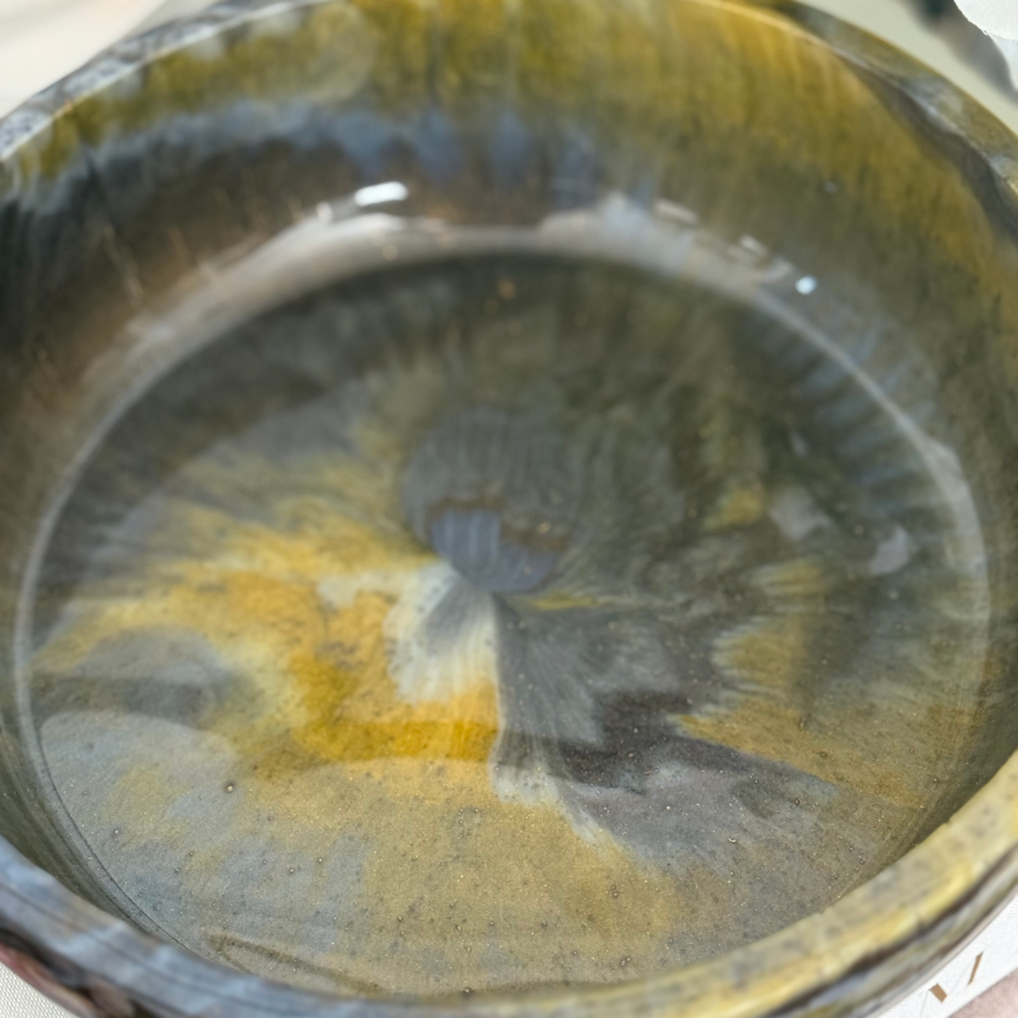 Banded Agate Resin Bowl - Stone Inspired Home Decor